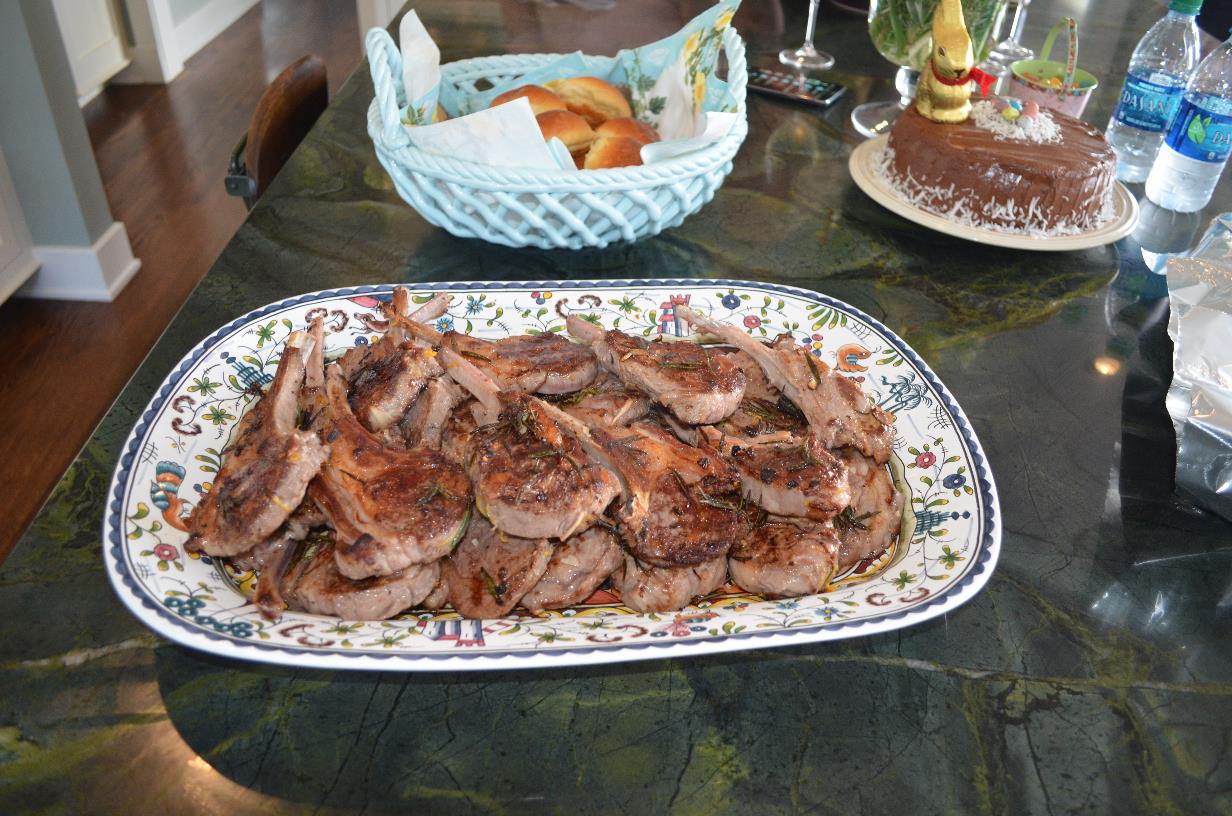 Grilled Lamb Rib Chops. These chops are perfect for Easter